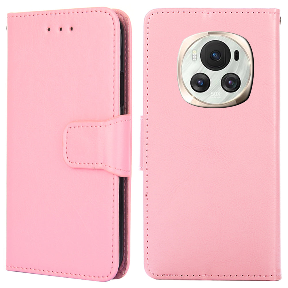 For Honor Magic6 5G Wallet Case Folio Flip Leather Stand Phone Cover For Honor Magic6 5G Wallet Case Folio Flip Leather Stand Phone Cover